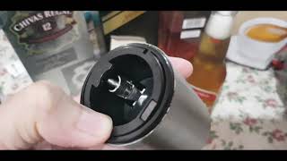 Automatic bottle cap opener