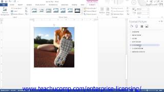 Microsoft Office Word 2013 Tutorial Using Clip Art 12.8 Employee Group Training