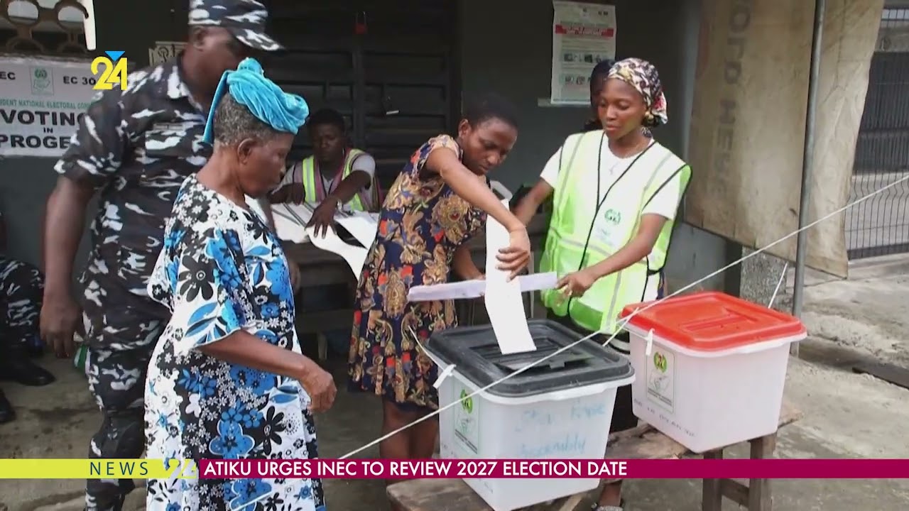Atiku Urges Inec To Review 2027 Election Date