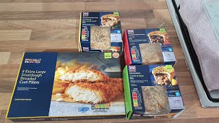 New sourdough fish from Aldi. plus parcel opening