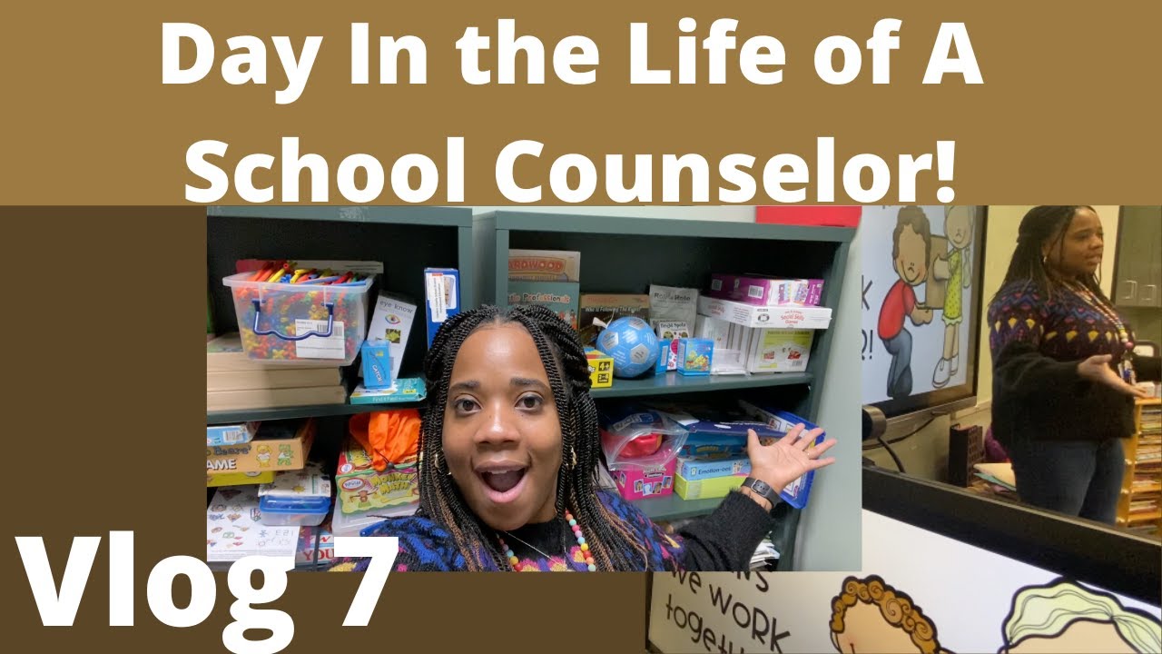 Day in the life of a School Counselor| Vlog 7 - YouTube