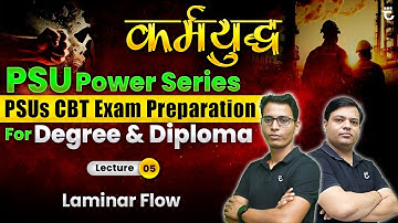 Lec-5 | Fluid Mechanics | PSU Power Series For B.Tech & Diploma | #FMIH | By Sumit Prajapati Sir