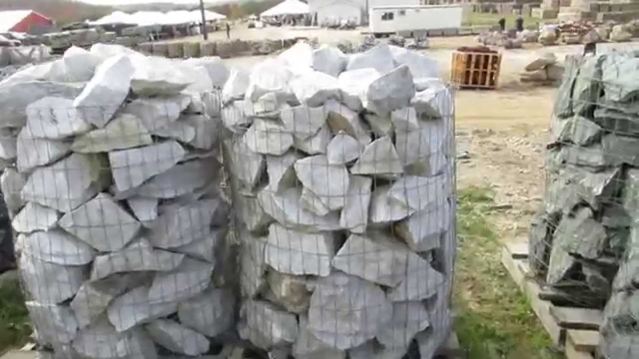 white marble garden stones YouTube