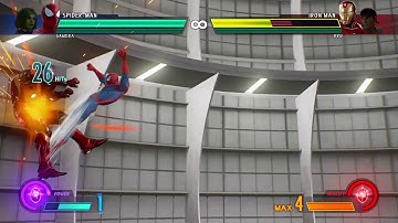 MvCI: Spider-Man Corner Combo