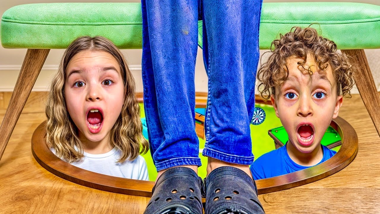 KUZEY ELİF TARİHİ GİZLİ ODADA SAKLAMBAÇ !! NEREYE SAKLANDIK !!