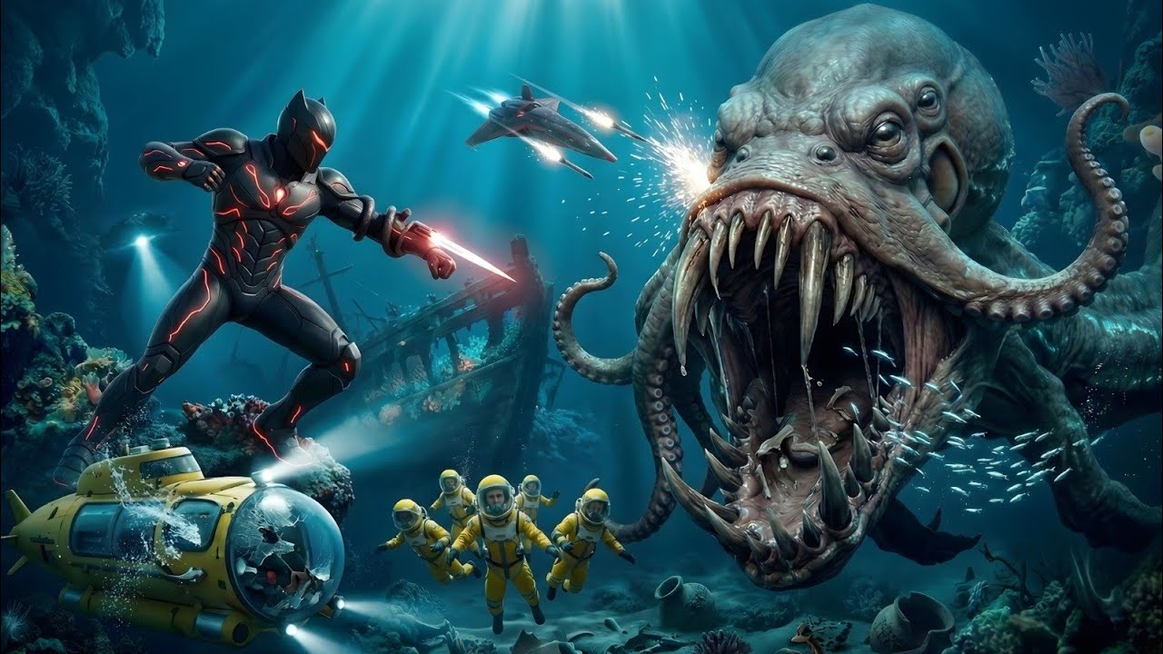 10,000 Feet Underwater: Archangel Protocol Unleashes Leviathan | Zarkho vs the Ultimate Sea Monster