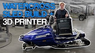 How to 3D print parts for your water cross sled!