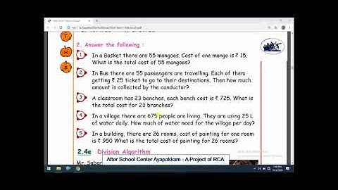 Rotary Club of Ambattur Class 5 Maths Chapter 2 Numbers Part 17