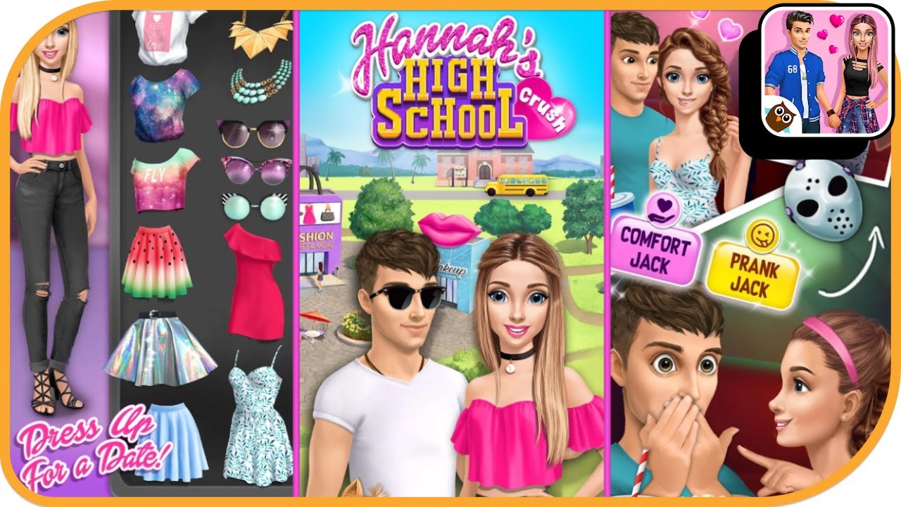 Juegos Para Niñas - Hanna's High School Crush - Videos Para Niñas 