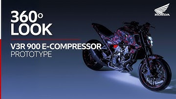 2026 V3R 900 E-Compressor Prototype 360º Look | Honda Motorcycles
