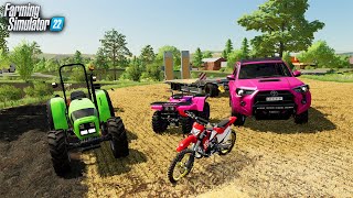🔥 Vacation Souvenir - New Machines 🦹‍♀️👨🏼‍🌾 Farmers From the City 😍 Farming Simulator 22 🚜