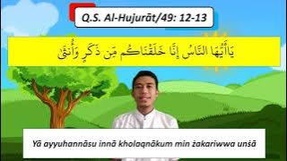 PAI Kelas 6 Pelajaran 6 | Menghafal Q.S. Al-Hujurat ayat 12-13