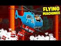 BLOWING UP CAMP MINECRAFT with a FLYING MACHINE