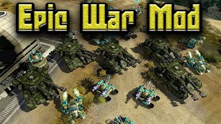 Epic War Mod 2.3 - Red Alert 3 | Iron Mammoth Tanks |