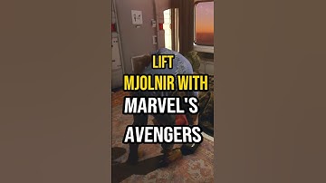 What happens if we try to lift Mjolnir with the characters from Marvel