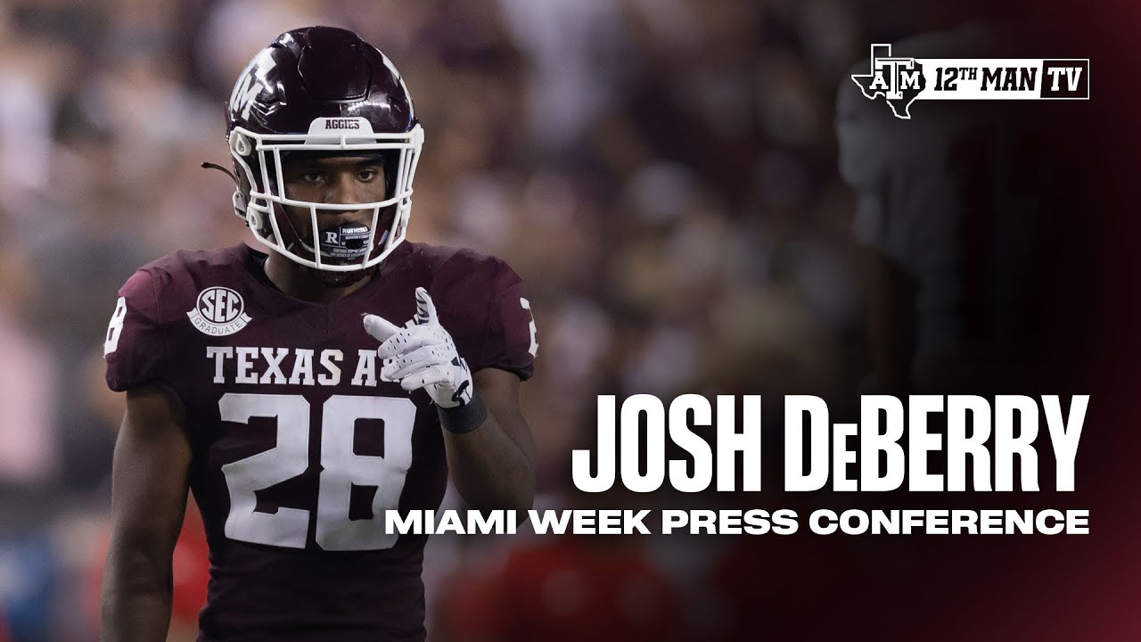 Miami Week Press Conference Josh DeBerry YouTube