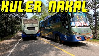 RAUNGAN ALS KULER JAHAT, EXTREMELY AGGRESSIVE HIGHSPEED BUS DRIVING