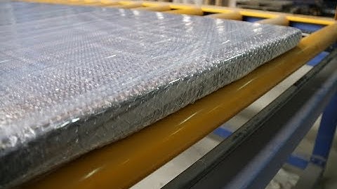 orbital stretch wrapping machine with bubble film covering device