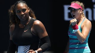 Serena Williams vs Belinda Bencic | 2017 AO R1 | Highlights