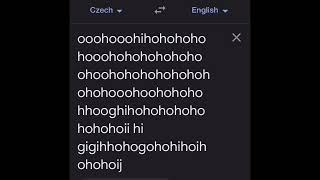 Google translation earrape