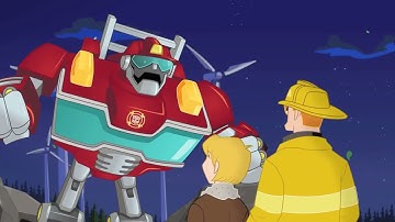 CULPA A LOS GREMLINS | Transformers: Rescue Bots | Dibujos animados para niños