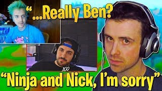 DrLupo Swears At Ninja , Nick ,Tim And They All Leave Fortnite