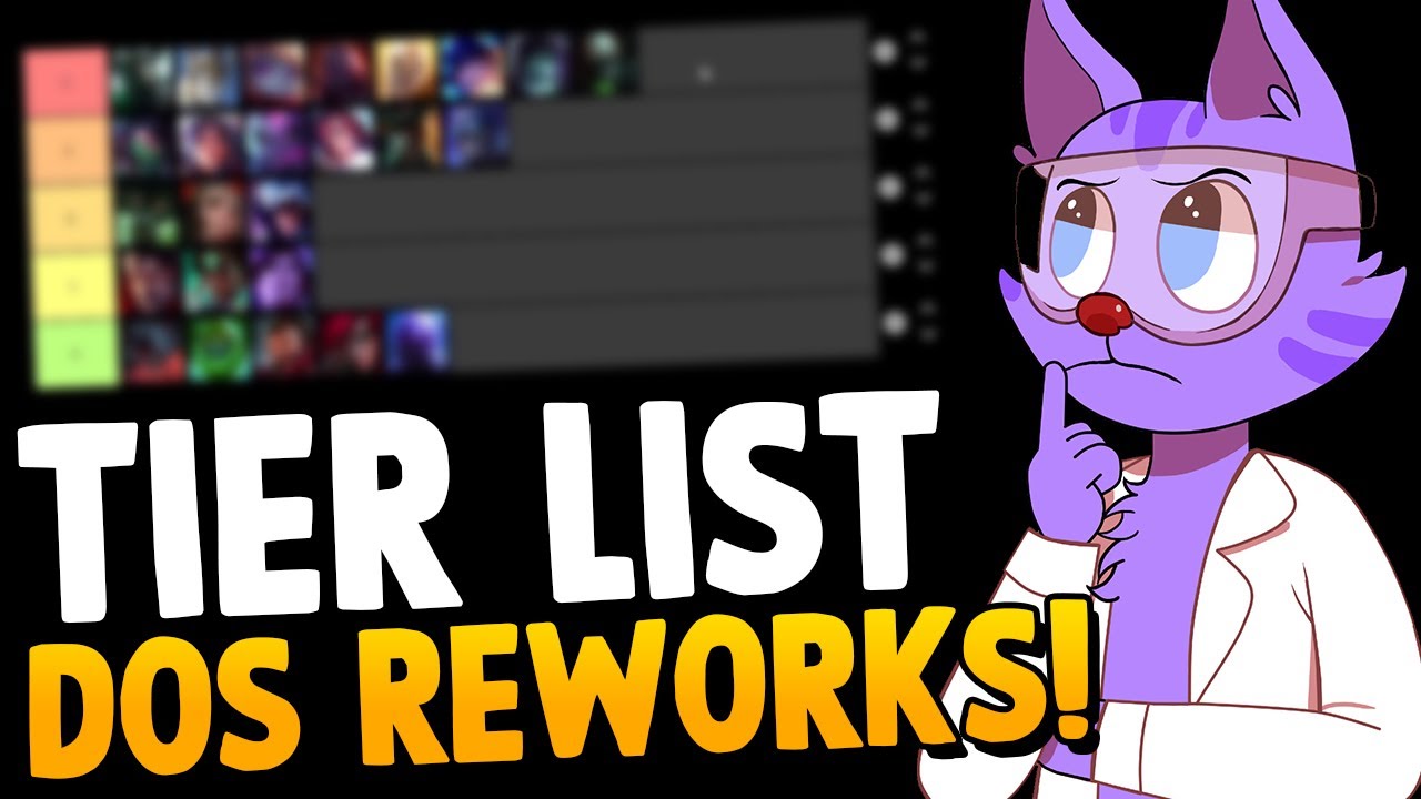 TIER LIST DE TODOS OS REWORKS DE LEAGUE OF LEGENDS! - YouTube