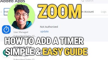 How To Add a Timer on Zoom: Step-By-Step Guide