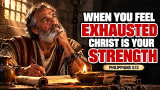 Philippians 4:13 — When You Feel Exhausted, Remember Where Your Strength Comes From | Bible Study
