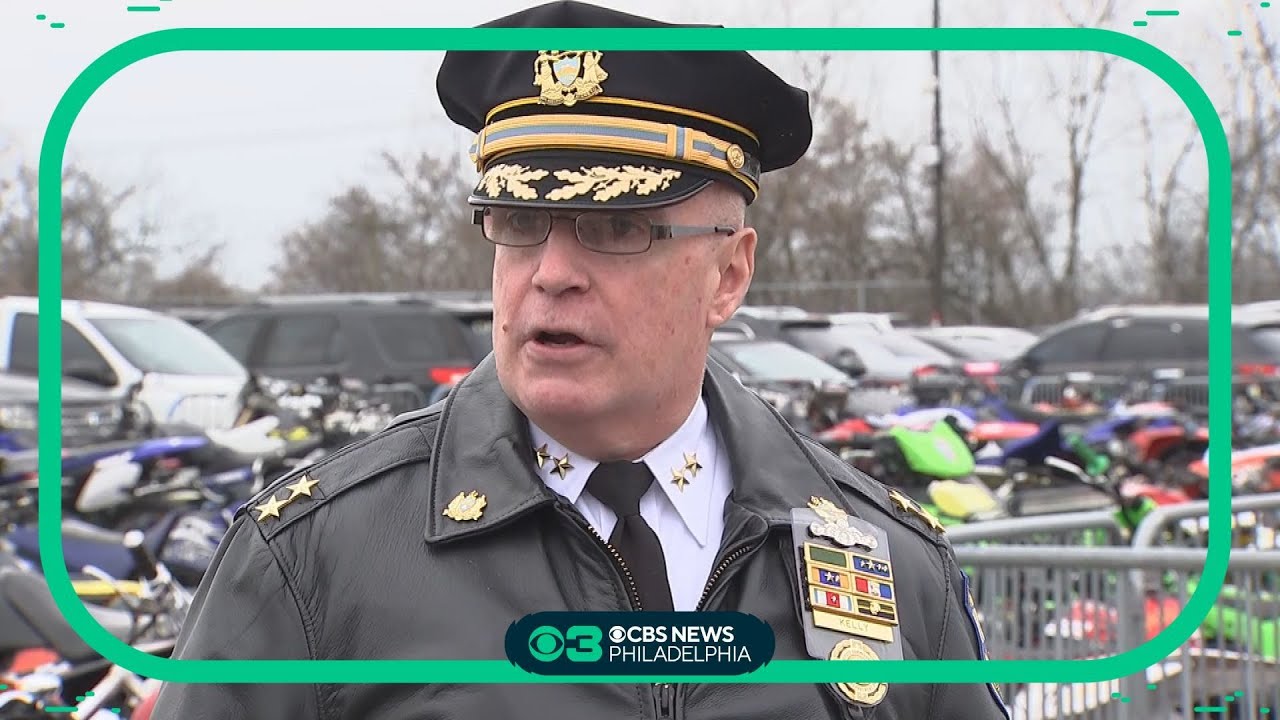 Philadelphia police share plan to crack down on ATVs, dirt bikes - YouTube