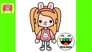 How To Draw Toca Boca,Toca Boca,Girl Drawing Tutorial