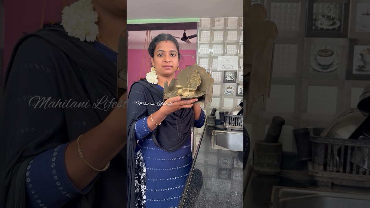 Minivlog✨pooja vessels cleaning liquid|Sep4✨|