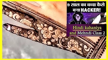 How to learn mehndi for beginners? Mehndi class-2 | basic to bridal mehndi course | lines practices