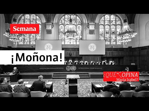 ¿Qué opina María Isabel? En el pleito con Nicaragua con Colombia, no ganamos. ¡Ganamos todo!