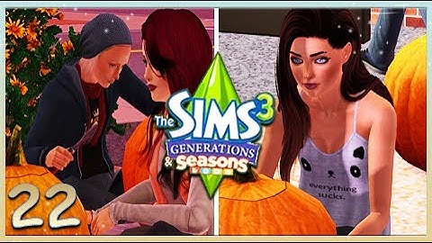The Sims 3: Generations & Seasons [S2] | Part 22 | Family Pumpkin Carving🎃🔪