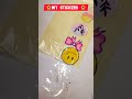 cute and quick diy stickers 😁😍. #プロセカ #cute #craftyhome #easy #craft #handmade #sticker #shorts