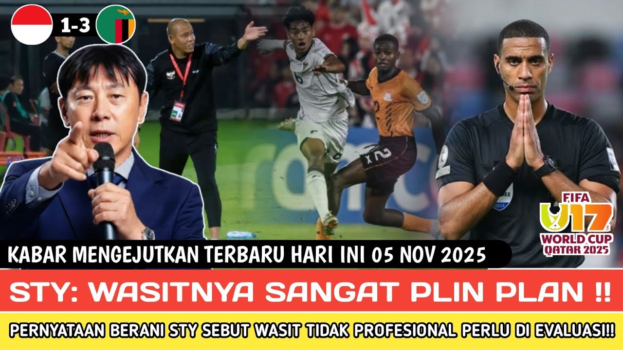 🔴BIKIN TERKEJUT! STY Buka Suara Kritik Keras Wasit: “HARUSNYA PENALTY,WASIT PLINPLAN WAJIB DI PECAT”