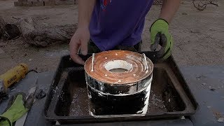 Making A Free Foundry Out Of A Bbq Part 2