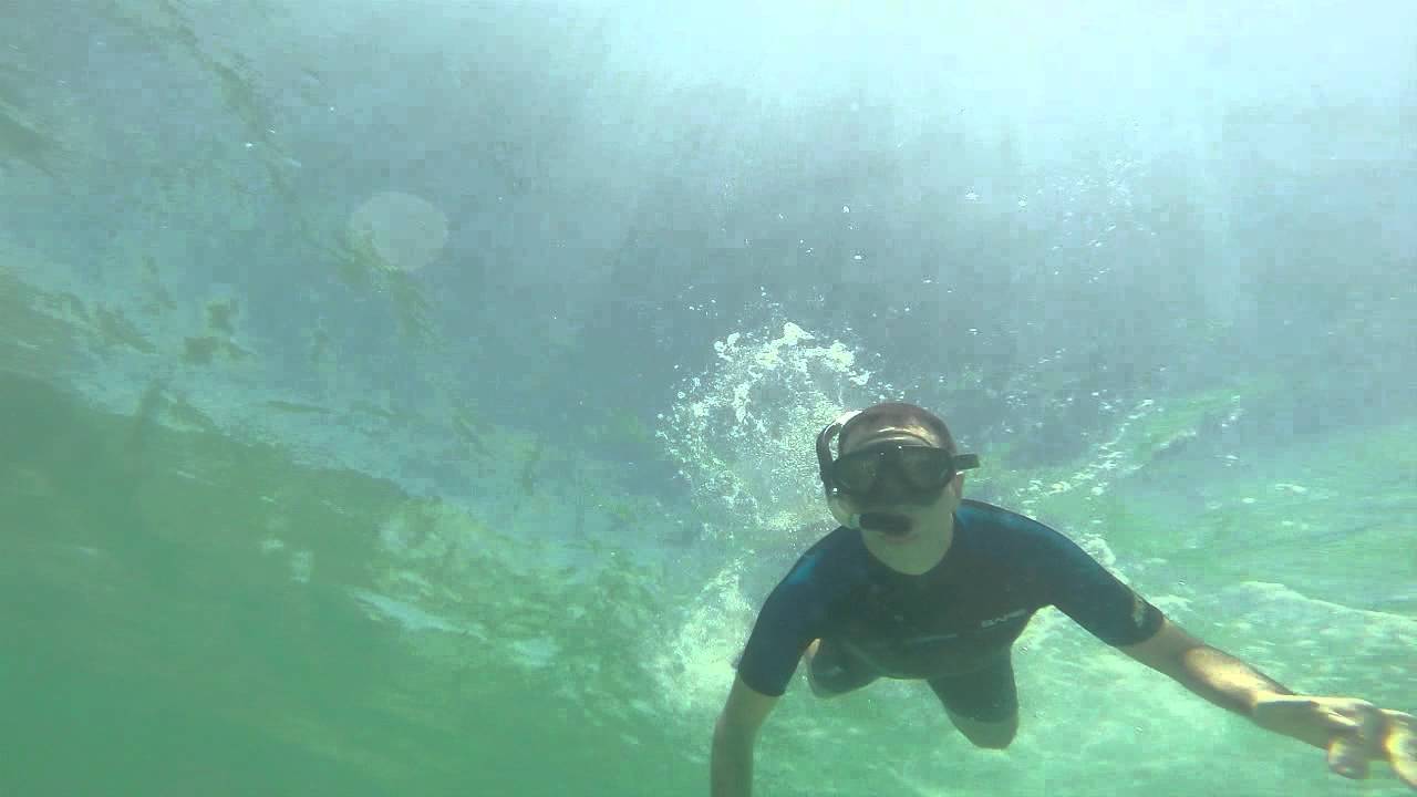 Snorkeling at Love Beach, Bahamas YouTube