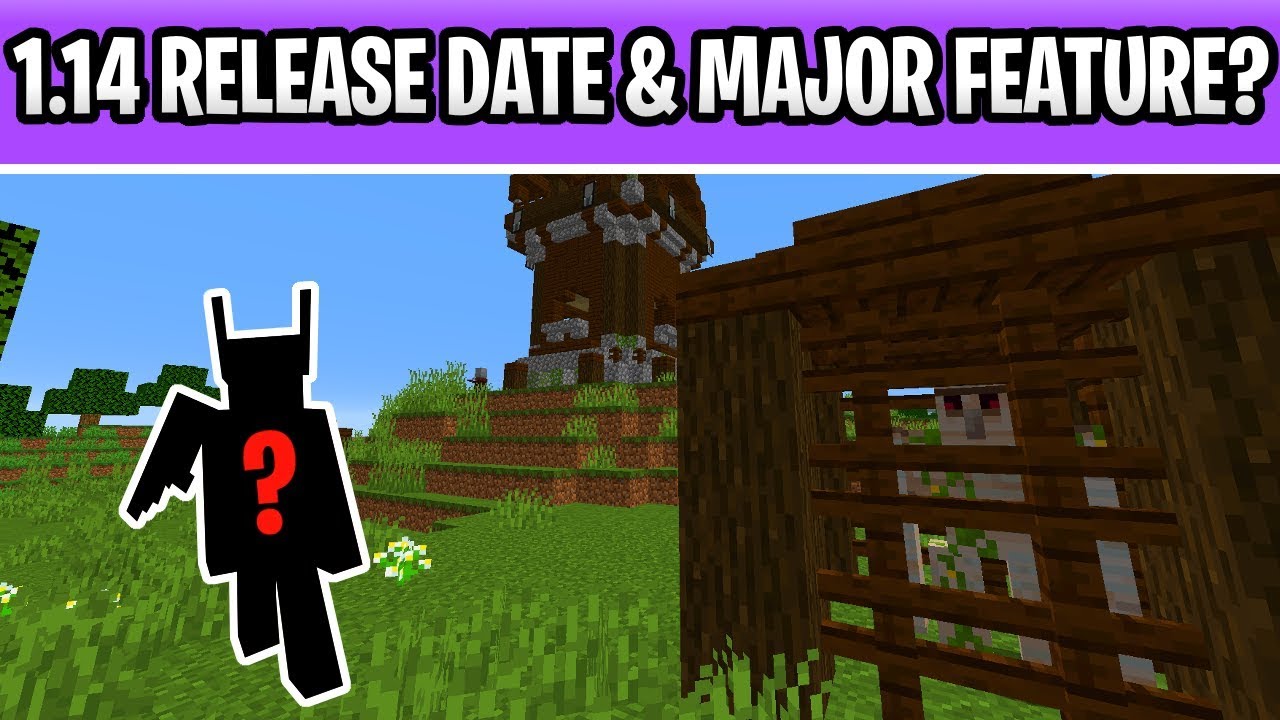 Minecraft 1 14 Release Date Major Village Pillage Feature Coming Soon Youtube