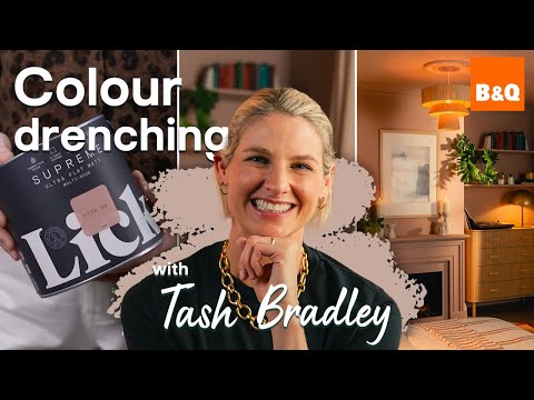 How To Colour Drench A Room 🛏️🎨🖌️ | You Can Do It With Tash Bradley | B&q X Lick