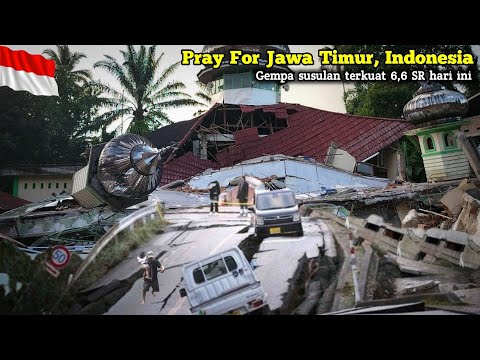 Jembatan Suramadu bergoyang, rumah hancur pasca gempa susulan di Tuban dan Surabaya 22 Maret 2024