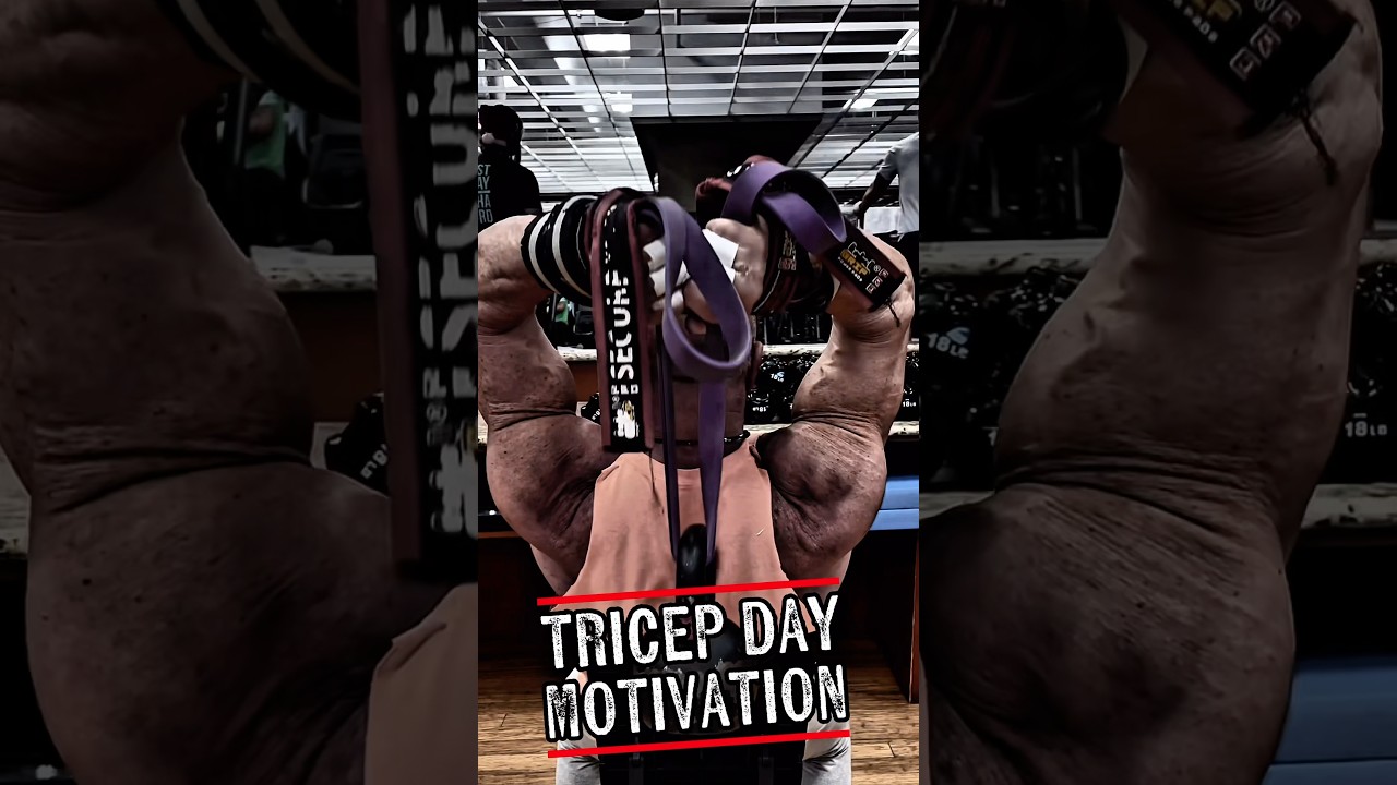 TRICEP DAY MOTIVATION #motivation #workout #muscle #workouttips #exercise #health #triceps