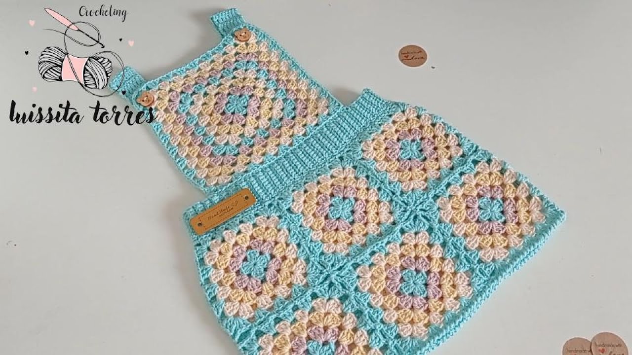 ¡WOW! 🥰Te Encantara Tejer este Overo Con Restos de Hilos ✔¡Nuevo Patrón de Ganchillo Fácil y Rapido👌