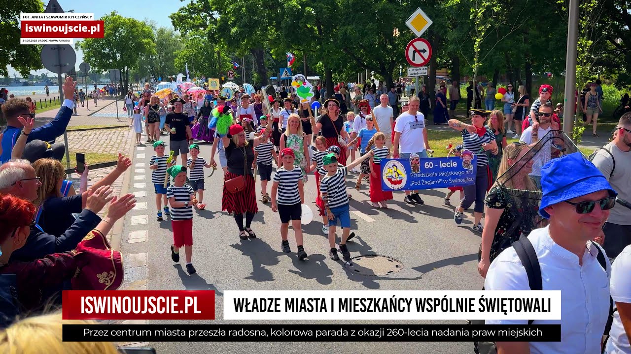 Urodzinowa parada 260 lat Świnoujścia