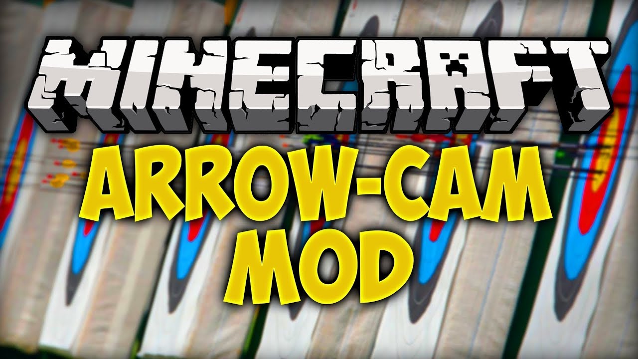 Minecraft Mod Tanıtımları #1 Arrow Cam Mod - YouTube