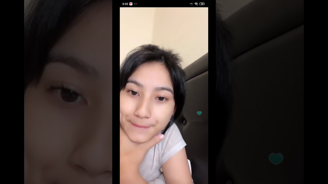 CEWEK CANTIK BANGET LIVE BIGO PAKAI BAJU  KAOS  PUTIH  YouTube