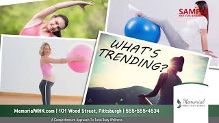 Womens Health Social Twitter Sample Biz Card