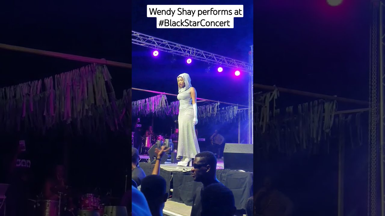 Wendy Shay Delivers Dazzling Performance At Kelvyn Boy S BlackStarConcert