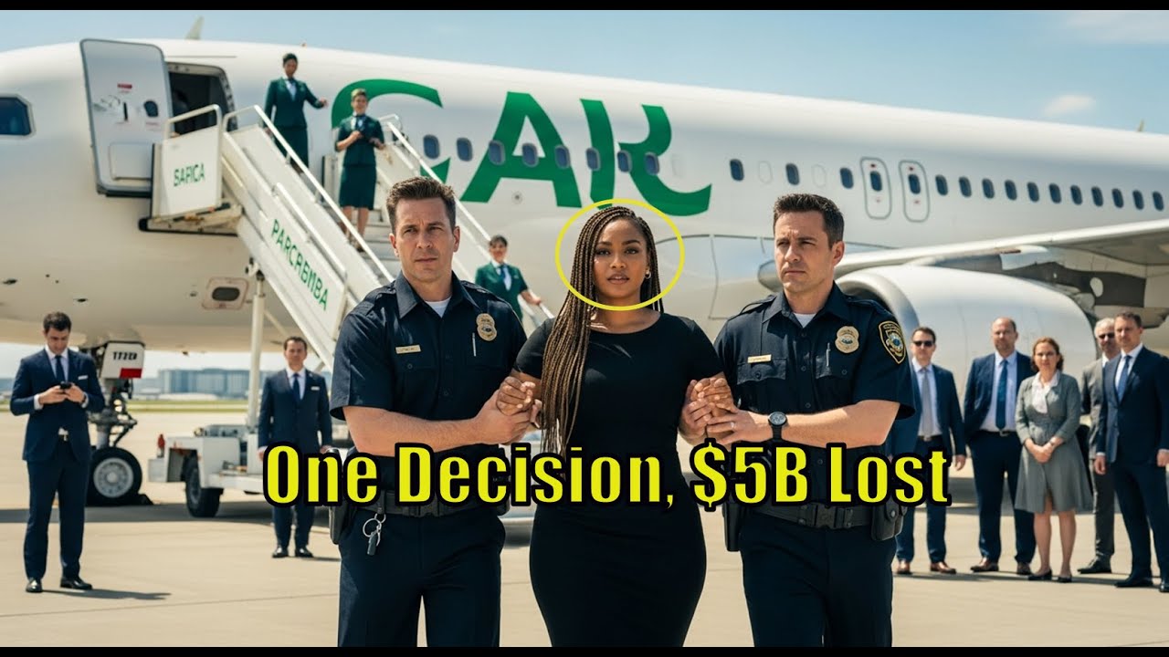 SECURITY DRAGGED BLACK CEO OFF THE PLANE — MINUTES LATER, SHE PULLED $5B AND CRIPPLED THE AIRLINE